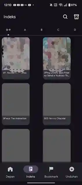 Android phone screen illustrating a Nekopoi app installation prompt